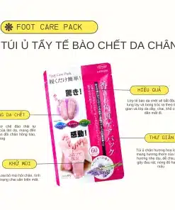 Tẩy tế bào chết da chân to – plan