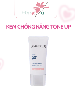 Kem chống nắng Ampleur Luxury White TONE UP